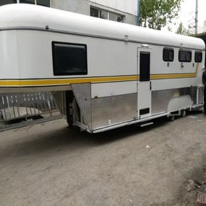 Really 3 Horse Angle Load Gooseneck <b>Trailer</b> (Deluxe) Hot Dip Galvanized RHS 3000KG Max Payload 10inches Electric Brake For Sale - Product Image 1