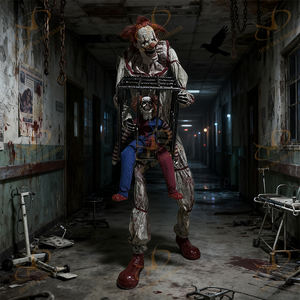 دعامات الرعب المتحركة المخصصة من المصنع مباشرة-نماذج شبح وزومبي واقعية لمنازل الهالونيا المسكونة - Product Image 4