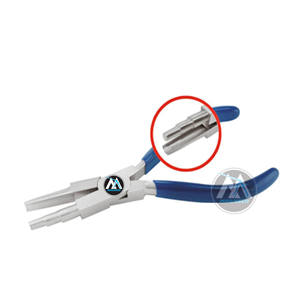 Customized Logo Half round & <b>Flat</b> <b>Nose</b> <b>Pliers</b> New Condition for Jewelry Making - Product Image 6