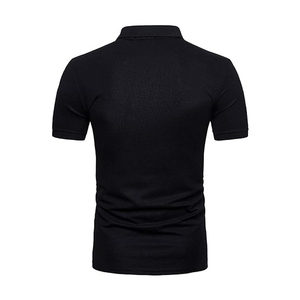 Camiseta de Hombre con Logotipo Personalizado, Color Sólido, Estilo Deportivo Moderno, Tejido de Punto, Transpirable, de Secado Rápido, Material 100% de Primera Calidad - Product Image 2