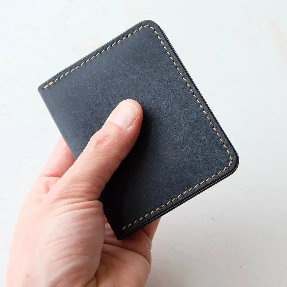 Bereit, ultra dünne Leder Visitenkarte Fall minimalist ischen Anti-Diebstahl Pop Up Brieftasche Männer Karten halter LCH-0147 zu versenden