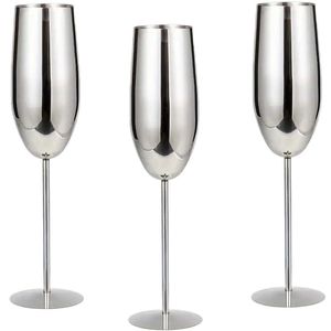 Wholesale 200ML Rose Gold Highball Glass Quality Party for Champagne & Red <b>Wine</b> <b>Goblet</b> Cups Large Metal Cup - Product Image 3