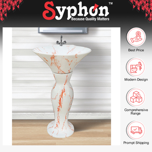 อ่างล้างมือแบบแท่นเซรามิกสำหรับผู้ซื้อของแท้อ่างล้างมือ - Product Image 2