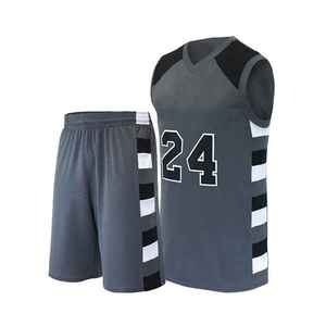 Conjunto de camiseta de equipo de baloncesto uniforme de baloncesto sublimación reversible con colores personalizados y haga su propio diseño y logotipo - Product Image 4
