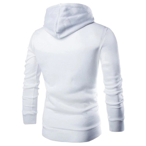 Sweat à capuche unisexe surdimensionné en coton tricoté imperméable avec logo personnalisé, style streetwear, brodé pour hommes - Product Image 5