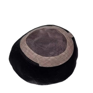 Prótesis capilar de cabello humano con base mono, peluca de cabello humano con base mono, cabello Taz BD - Product Image 6