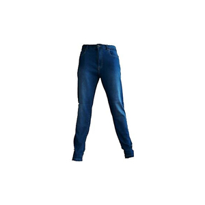 Pantalones de mezclilla ajustados de algodón de corte recto de diseñador ajustado para hombre de alta calidad nuevo patrón sólido XL Logotipo de cintura directa - Product Image 2