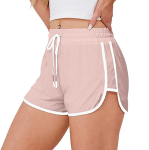Shorts décontractés pour femmes de qualité supérieure, taille mi-haute, respirants, confortables, lavage moyen, tissu durable, vente en gros OEM - Product Image 1