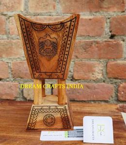 Quemador de Incienso de Madera Maciza de Acacia, Duradero, Orgánico, Vintage, Hecho a Mano, de Carbón Vegetal, Tradicional, Religioso, Set de Regalo de Loban Daan - Product Image 6