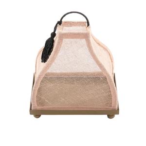 Plateau de service Design fabuleux vaisselle de table en métal de forme carrée plateau à chocolat pour cadeaux de mariage Dessert en jute et chocolat - Product Image 2