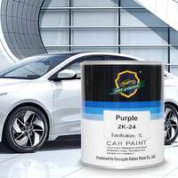 Peinture liquide de base en résine acrylique 2K de haute qualité, pulvérisation, revêtement pour voiture et usage industriel, directement de l'usine