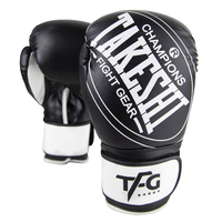 Guantes de Boxeo TAKESHI FIGHT GEAR de Diseño Personalizado, Profesionales, de Primera Calidad, de Cuero Genuino, Ligeros y Cómodos para Artes Marciales
