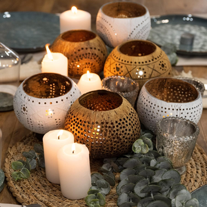 Bougeoir en coquille de noix de coco fait à la main au Vietnam Décor de bougie écologique pour la maison, les événements, les cadeaux | Exportation en vrac OEM - Product Image 4