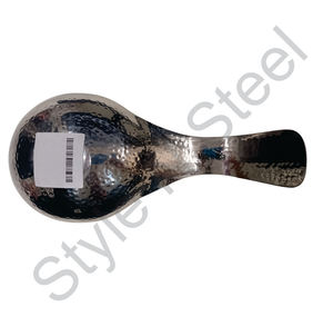 Cuillères de service martelées de qualité supérieure en acier inoxydable pour une cuisine raffinée et des repas de tous les jours Conception unique de cuillère de service - Product Image 1