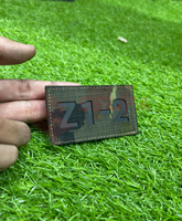 Patchs en tissu rectangulaires à motif cœur, avec sceau national américain découpé au laser, à dos auto-agrippant, couleur personnalisée, haute qualité, directement de l'usine, pour vêtements