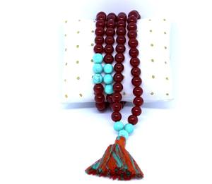 ลูกประคำอิสลามขนาดเล็กคุณภาพสูงจาก Rudra Gems ทำจากหินออนิกซ์สีแดงธรรมชาติ  มิสบาฮะ ทัสบีฮ์ เตสบีฮ์ ของแท้จากผู้ผลิตบุคคลที่สาม - Product Image 4