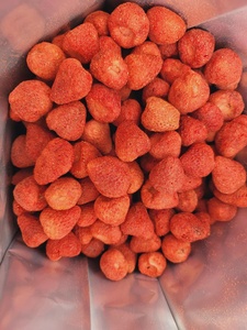 Fraises lyophilisées au lotus bleu Offre Spéciale 2025 saveur douce croustillante aux fraises pour les desserts granola boissons de boulangerie - Product Image 4