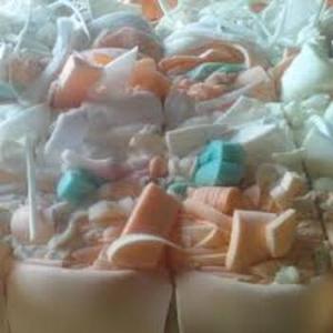 Recortes de fábrica de chatarra de espuma de PU limpia para espuma rebotada a granel - Product Image 6