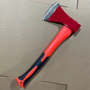 Hache à main en acier à haute teneur en carbone forgé à la main, en stock, idéale pour fendre du bois, la menuiserie extérieure et la coupe d'arbres - Product Image 1