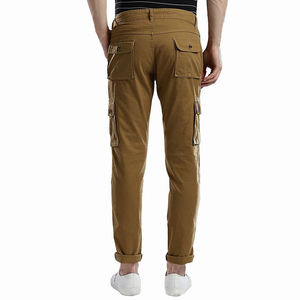 Pantalones Cargo elegantes de alta calidad con múltiples bolsillos para la calle para adultos, pantalones Cargo para niños, cintura con botones - Product Image 2