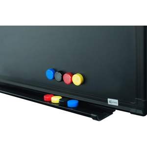 Lavagna magnetica 48X36 a parete bacheca nera con PE per uso ufficio e scuola - Product Image 3