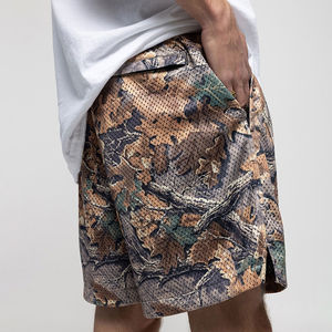 Pantalones Cortos de Baloncesto para Hombre, Verano 2026, Resistentes, hasta la Rodilla, Color Sólido, Ecológicos, Casuales, de Poliéster, con Cordón Ajustable, Personalizables - Product Image 3