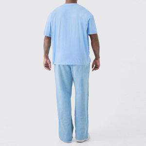 Pantalon de survêtement de couleur unie Activewear Tissu en coton Collection hiver Pantalon de survêtement décontracté et confortable pour hommes - Product Image 4