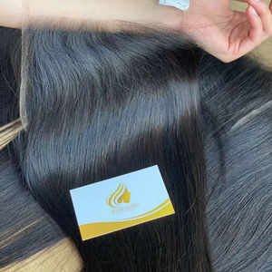 Para extensiones de cabello suizo para encaje Frontal y cierre Remy Virgin Raw Vietnamese Precio al por mayor - Product Image 1