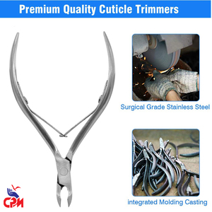 Professional <b>Cuticle</b> Nail Nipper Stainless Steel Precision Edge Manicure And Pedicure Grooming <b>Tool</b> - Product Image 5