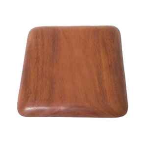 Assiette carrée en bois naturel Assiette faite à la main écologique idéale pour le service à manger élégant ou la cuisine décorative à domicile - Product Image 6