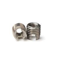 303 Stainless Steel Passivated Slotted Self-Tapping Threaded Inserts for Thread Reinforcement and Repair