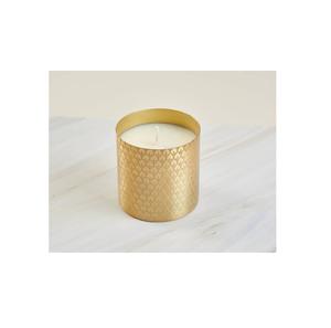 Pot à bougie élégant en métal avec couvercle parfait pour la chambre à coucher, le salon et l'aromathérapie au quotidien. - Product Image 3