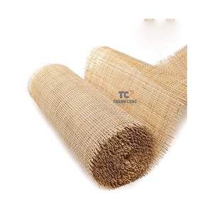 ม้วนทอหวายสานอ้อยธรรมชาติผ้าเฟอร์นิเจอร์ทันสมัยพร้อมตาข่ายสำหรับใช้งานในบ้าน - Product Image 3