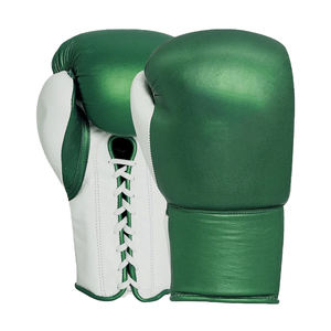 Guantes de boxeo profesionales con cordones de Sparring con cordones ajustables Construcción duradera y ajuste ligero - Product Image 5