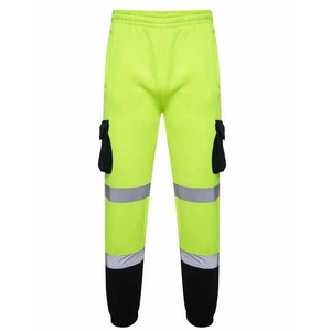 Pantalones de seguridad de alta visibilidad con tiras reflectantes para trabajo al aire libre Pantalones de trabajo de seguridad para hombres - Product Image 1