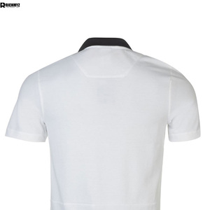 <b>Men's</b> Breathable <b>White</b> Color Golf Polo <b>Shirt</b> Summer Stretch Quick-Dry Polo <b>Shirts</b> <b>Short</b> Sportswear <b>Men</b> Custom Polo <b>Shirts</b> - Product Image 4
