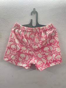 Pantalon court d'été décontracté à imprimé floral de feuilles blanches pour hommes léger respirant Style de vacances tropicales vêtements de plage - Product Image 6