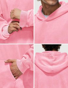 Vintage 100% Cotton Stonewashed Acid Wash Lined Solid Hoodie - Product Image 6