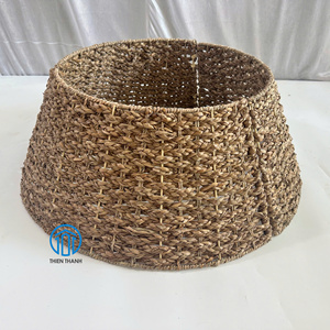 Best Selling Handcrafted Seagrass Christmas <b>Tree</b> Collar <b>Skirt</b> Stand <b>Xmas</b> <b>Tree</b> Collar For Artificial Christmas Holiday Decoration - Product Image 6