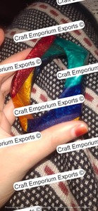 Brazaletes de Resina de Bisutería de Moda, Artesanía Hecha a Mano en India, Exportaciones para Mujeres y Niñas, Estilo Ángel, Patrón Floral, Personalización - Product Image 6