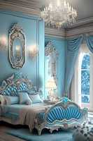 Ensemble de chambre à coucher King Size fait main et sculpté à la main, design moderne, luxueux, élégant, design royal classique, pour maison, villa, mariage