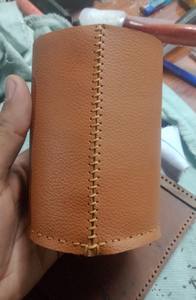 Estuche para Plumas Personalizado Anwar, para el Hogar o la Oficina, para Mantener tu Escritorio Ordenado, Portaplumas Retro de Cuero Premium - Product Image 5