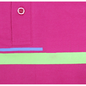 Combinación de alta calidad 100% malla de poliéster para imprimir diseño personalizado serigrafía algodón manga larga Polo - Product Image 6