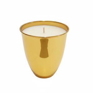 Vente en gros de pots à bougies en métal doré de qualité supérieure, texture martelée, récipients décoratifs en étain, parfaits pour la décoration intérieure et les décorations festives - Product Image 6