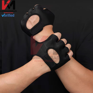 ถุงมือฟิตเนสระดับพรีเมียม ป้องกันการลื่น สายรัดยกน้ำหนัก แผ่นรองยกน้ำหนัก สำหรับเดดลิฟท์ ครอสฟิต ออกกำลังกายในยิม ปกป้องฝ่ามือ - Product Image 3