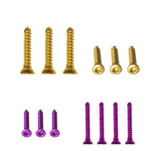 Tornillo de bloqueo autorroscante AO de acero inoxidable ortopédico veterinario 2,4 y 2,7 y 3,5 tornillo óseo placas de trauma de implante ortopédico PERRO - Product Image 6