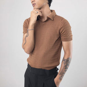 Global Business Collection Tricot torsadé unisexe de designer professionnel pour polos Six Bangladesh pour T-shirts polo pour - Product Image 6