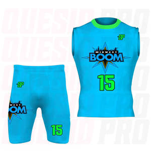 Ensemble d'uniformes de football 7v7 personnalisé de haute qualité, vêtements d'équipe de football américain pour hommes avec nom et numéros d'équipe personnalisés, prix bas - Product Image 4