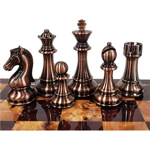 Mới Nhất Thiết Kế Kim Loại Không Từ Tính Bàn Cờ Với Tự Nhiên Đánh Bóng Cờ Tướng Miếng Mở ra Có Thể Cờ Bộ Trò Chơi Trong Nhà Cho Trẻ Em - Product Image 5