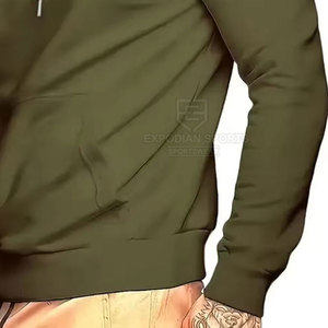 เสื้อฮู้ดบาลาคลาวาสำหรับผู้ชายแฟชั่นฤดูหนาว ผ้าฟลีซเนื้อนุ่ม ระบายอากาศได้ดี เป็นมิตรกับสิ่งแวดล้อม แห้งเร็ว ผ้าฝ้ายผสม ซิป - Product Image 6